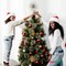 Ornativity Flower Sunburst Tree Topper - Christmas Glitter Holiday Starburst Decoration
